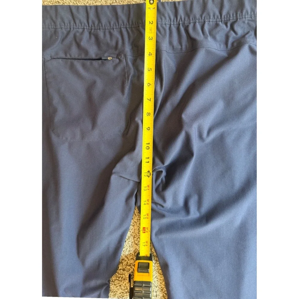 Peter Millar Crown Sport Mens Navy Blue Performance Joggers MA22EB301 Size L